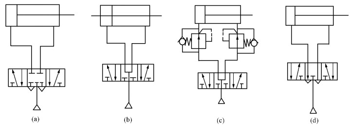 Three position valve position control circuit